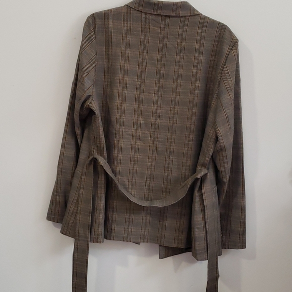 MINNA PLAID BLAZER - Picture 6 of 13